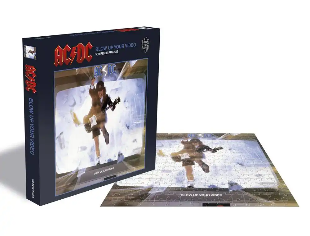 AC/DC Rock Saws Puzzle Blow Up Your Video